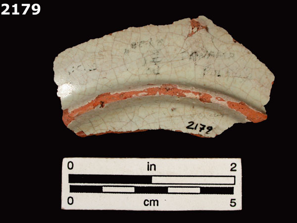 PANAMA POLYCHROME-TYPE A specimen 2179 rear view