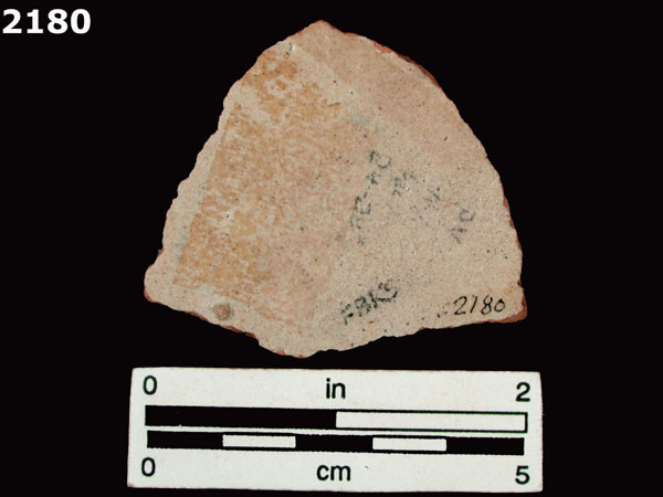 PANAMA POLYCHROME-TYPE A specimen 2180 rear view