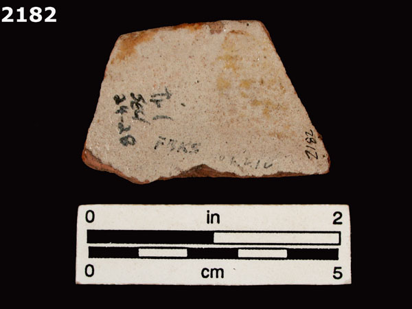 PANAMA POLYCHROME-TYPE A specimen 2182 rear view