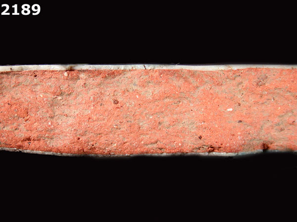 PANAMA POLYCHROME-TYPE A specimen 2189 side view