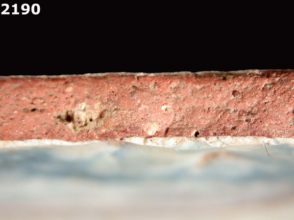 PANAMA POLYCHROME-TYPE A specimen 2190 side view