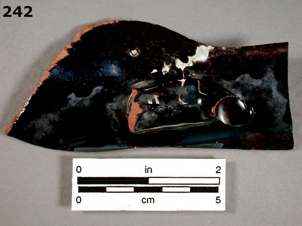 JACKFIELD-TYPE WARE specimen 242 front view