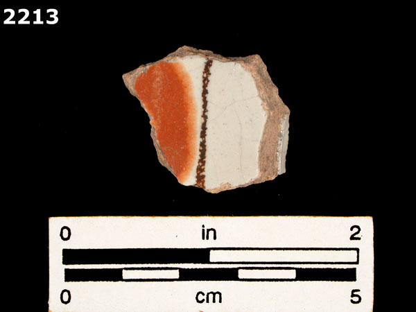UNIDENTIFIED POLYCHROME MAJOLICA, MEXICO (19th CENTURY) specimen 2213 