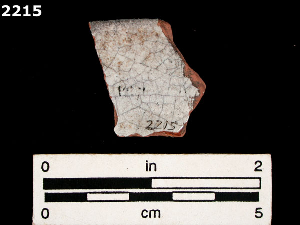 PANAMA POLYCHROME-TYPE A specimen 2215 rear view