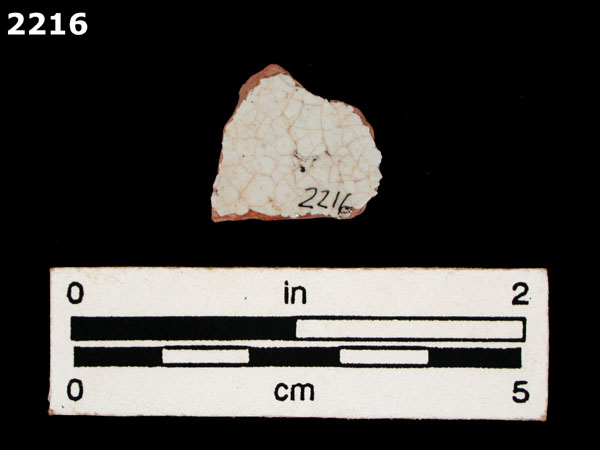 PANAMA POLYCHROME-TYPE A specimen 2216 rear view