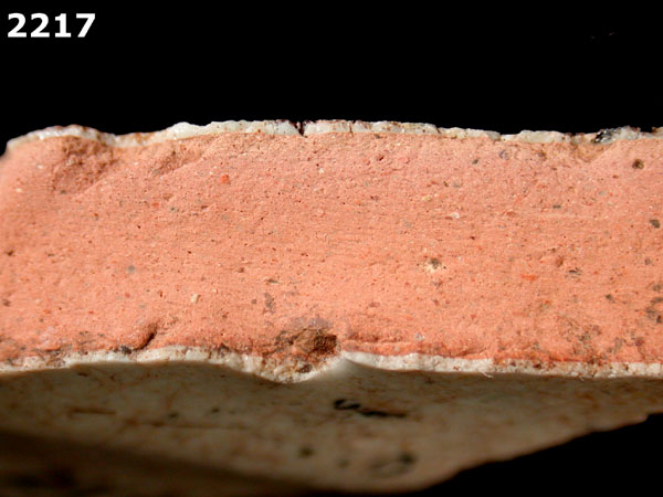 PANAMA POLYCHROME-TYPE A specimen 2217 side view