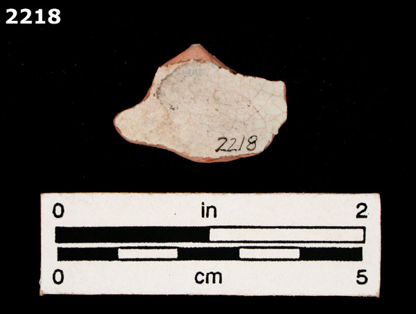 PANAMA POLYCHROME-TYPE A specimen 2218 rear view