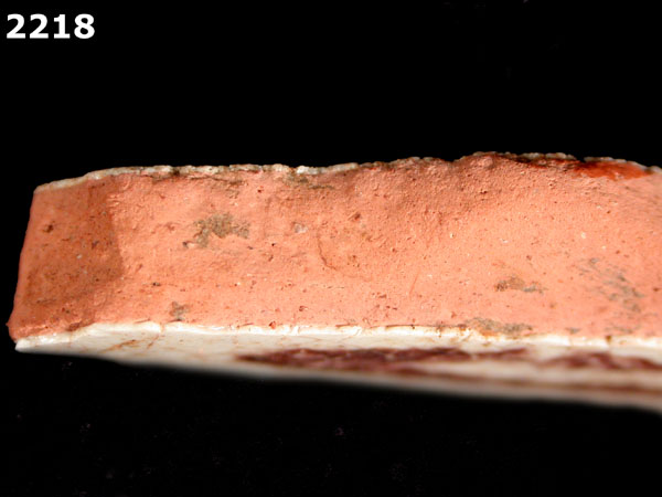 PANAMA POLYCHROME-TYPE A specimen 2218 side view