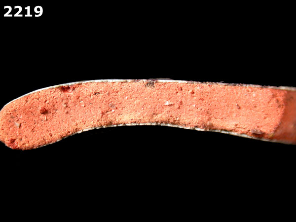 PANAMA POLYCHROME-TYPE A specimen 2219 side view