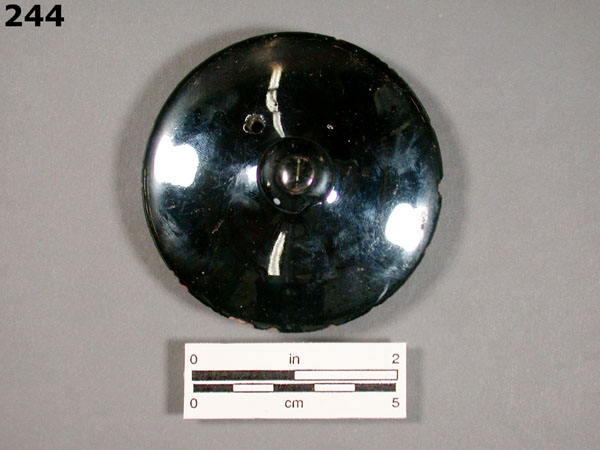 JACKFIELD-TYPE WARE specimen 244 front view