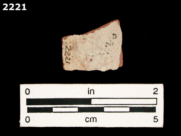 PANAMA POLYCHROME-TYPE A specimen 2221 rear view