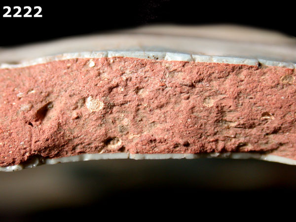 PANAMA POLYCHROME-TYPE A specimen 2222 side view