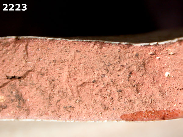 PANAMA POLYCHROME-TYPE A specimen 2223 side view