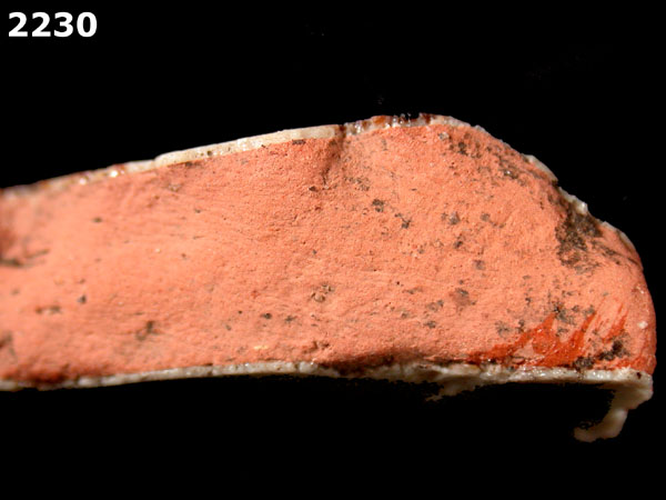 PANAMA POLYCHROME-TYPE A specimen 2230 side view