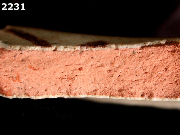 PANAMA POLYCHROME-TYPE A specimen 2231 side view