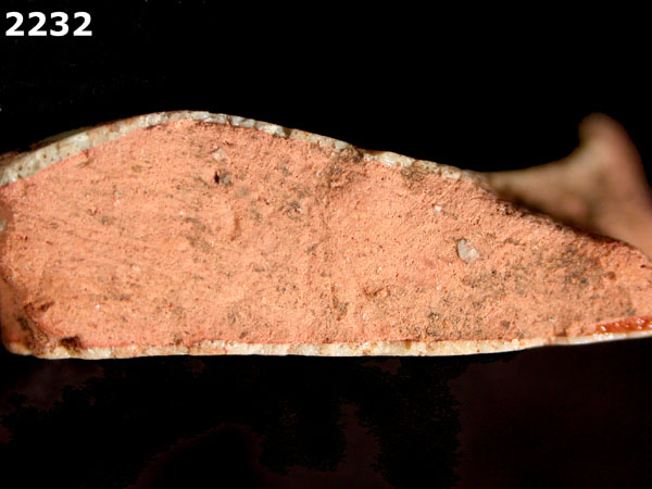 PANAMA POLYCHROME-TYPE A specimen 2232 side view