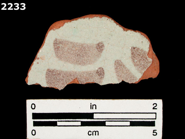 PANAMA POLYCHROME-TYPE A specimen 2233 front view