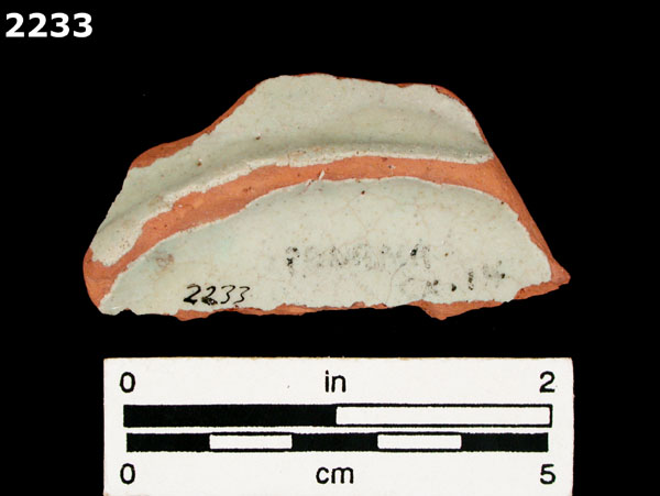 PANAMA POLYCHROME-TYPE A specimen 2233 rear view