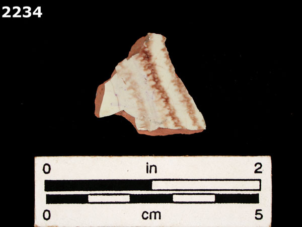 PANAMA POLYCHROME-TYPE A specimen 2234 front view