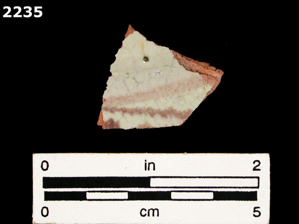 PANAMA POLYCHROME-TYPE A specimen 2235 front view