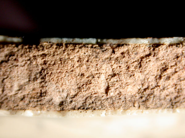 UNIDENTIFIED POLYCHROME MAJOLICA, IBERIAN specimen 2273 side view