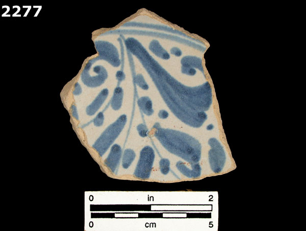 SEVILLA BLUE ON WHITE specimen 2277 