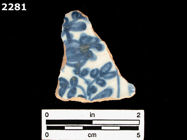ICHTUCKNEE BLUE ON WHITE specimen 2281 front view