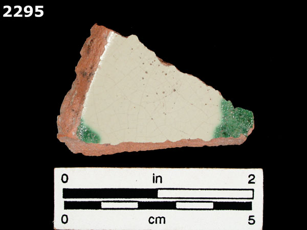 UNIDENTIFIED POLYCHROME MAJOLICA, MEXICO (19th CENTURY) specimen 2295 