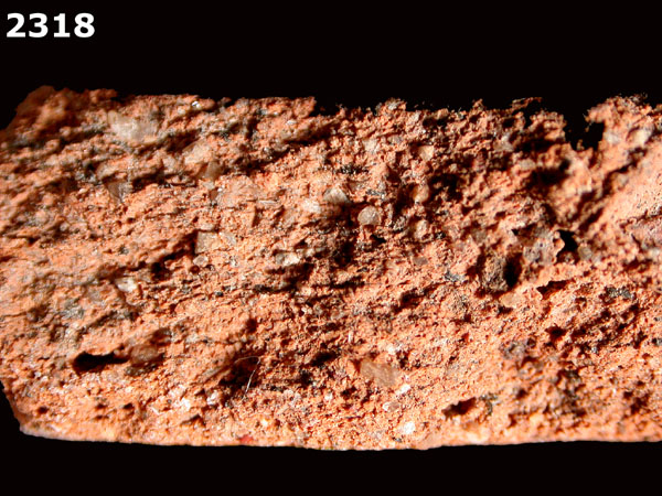LEAD GLAZED COARSE EARTHENWARE specimen 2318 side view