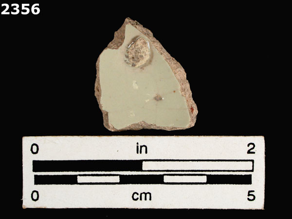 UNIDENTIFIED WHITE MAJOLICA, PUEBLA TRADITION specimen 2356 