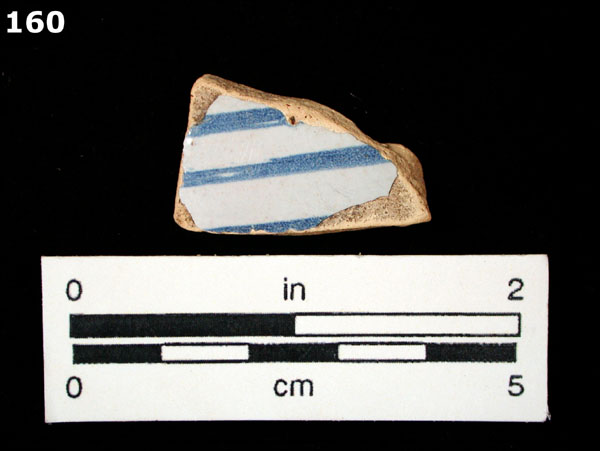 DELFTWARE, BLUE ON WHITE specimen 160 