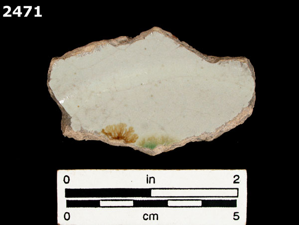 UNIDENTIFIED POLYCHROME MAJOLICA, MEXICO (19th CENTURY) specimen 2471 