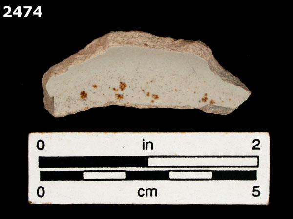 UNIDENTIFIED POLYCHROME MAJOLICA, MEXICO (19th CENTURY) specimen 2474 