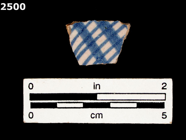 ICHTUCKNEE BLUE ON WHITE specimen 2500 front view
