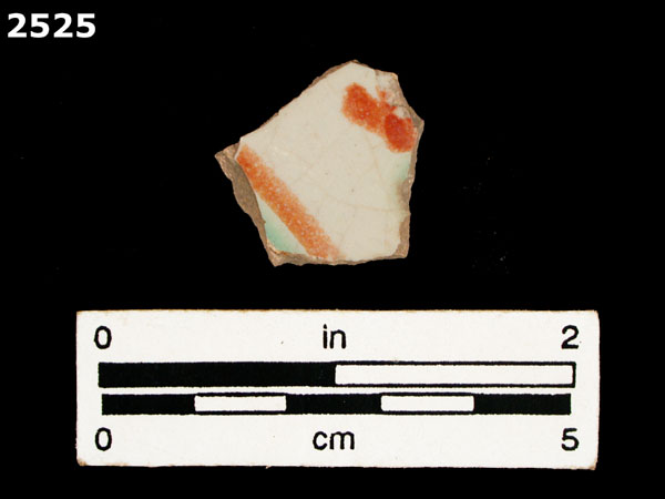 UNIDENTIFIED POLYCHROME MAJOLICA, MEXICO (19th CENTURY) specimen 2525 