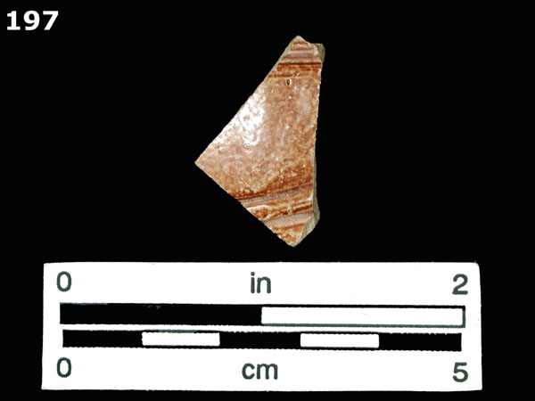 STONEWARE, BROWN RHENISH specimen 197 