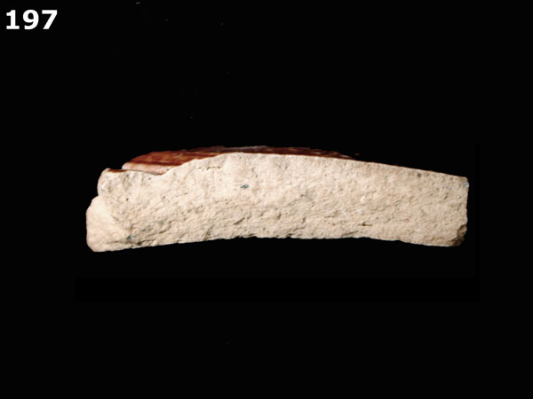 STONEWARE, BROWN RHENISH specimen 197 side view