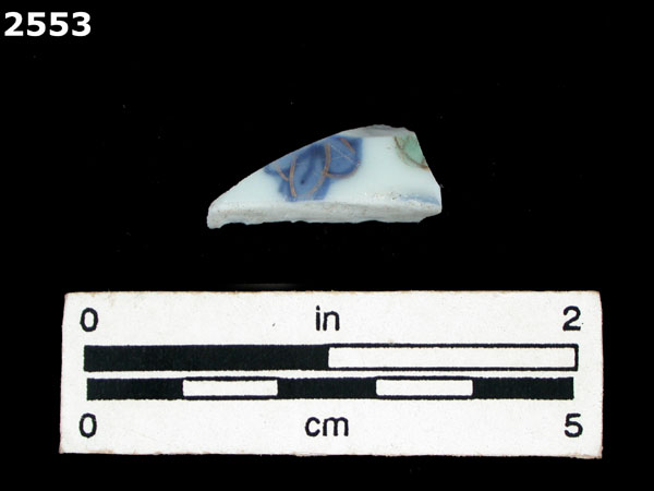 PORCELAIN, CHINESE IMARI specimen 2553 front view