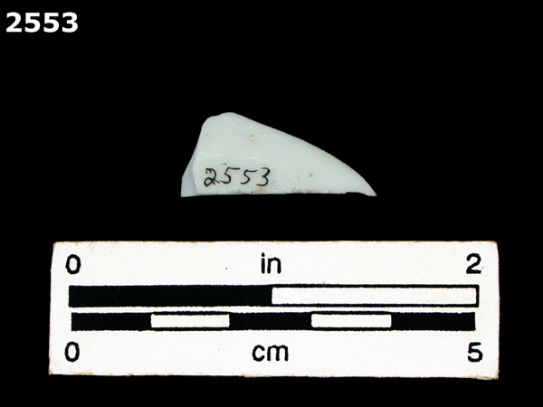 PORCELAIN, CHINESE IMARI specimen 2553 rear view