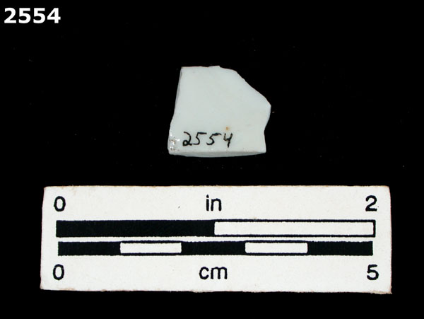 PORCELAIN, CHINESE IMARI specimen 2554 rear view