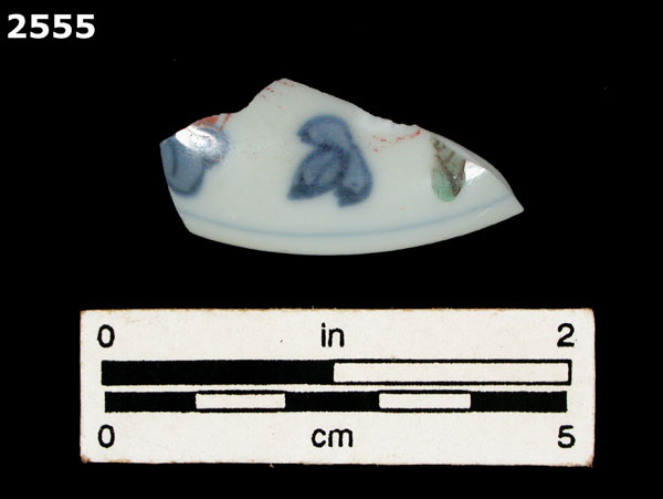 PORCELAIN, CHINESE IMARI specimen 2555 front view
