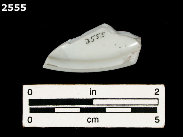 PORCELAIN, CHINESE IMARI specimen 2555 rear view