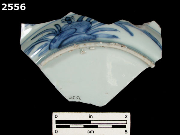 PORCELAIN, KRAAK specimen 2556 rear view