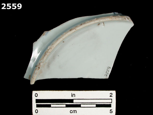 PORCELAIN, KRAAK specimen 2559 rear view