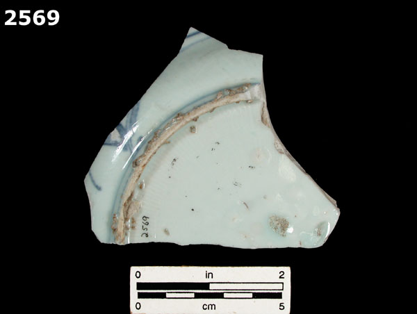 PORCELAIN, KRAAK specimen 2569 rear view
