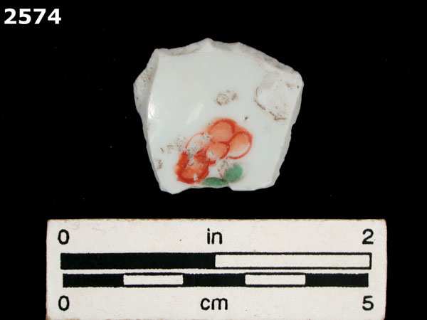 PORCELAIN, CH ING POLYCHROME OVERGLAZE specimen 2574 