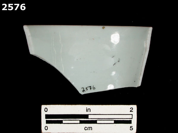 PORCELAIN, CH ING POLYCHROME OVERGLAZE specimen 2576 rear view