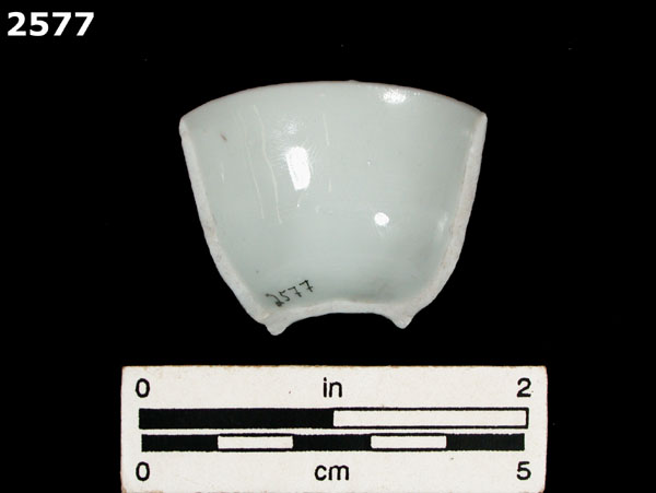 PORCELAIN, CH ING POLYCHROME OVERGLAZE specimen 2577 rear view