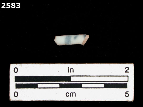 PORCELAIN, UID ASIAN specimen 2583 front view