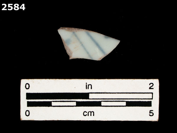 PORCELAIN, UID ASIAN specimen 2584 front view